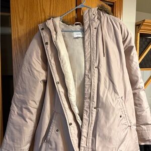 Old Navy Light Pink Puffer Jacket